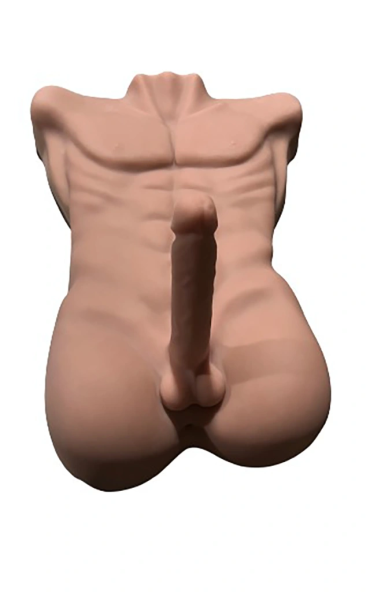 Busto realista masculino SG21