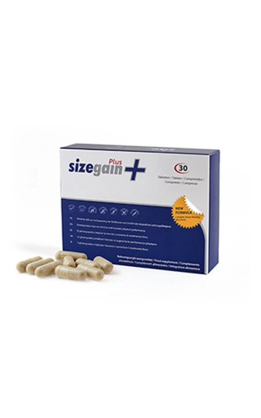 Sizegain Plus · Aumenta la virilidad y potencia sexual