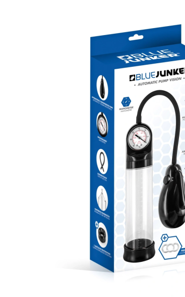 Extensor del Pene Blue Junker con Manometro