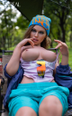 Kaley de campamento