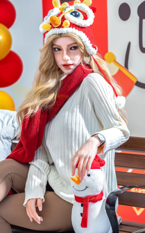 Vivian, celebrando el año nuevo