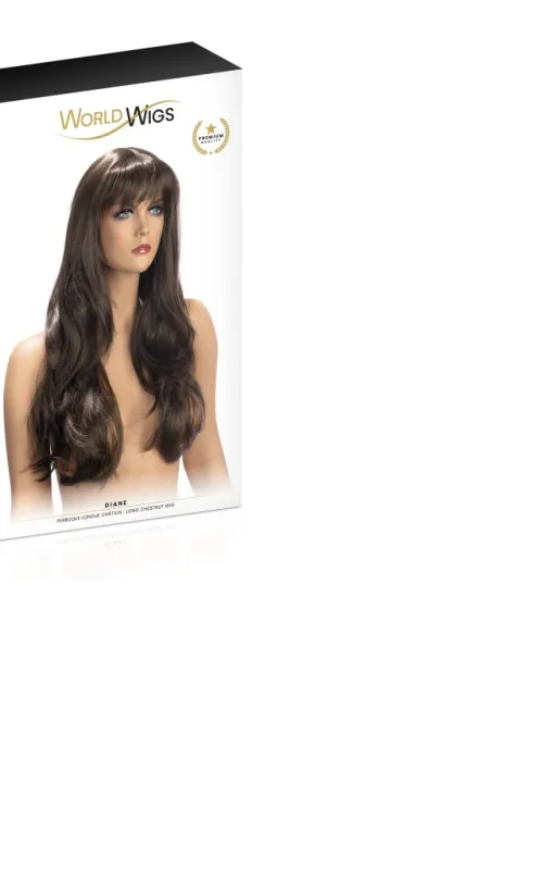 Peluca Diane largo liso para Sex Dolls