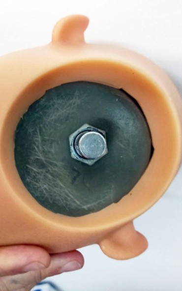 Tornillo vástago móvil cabeza sex doll