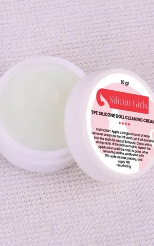 Crema quita manchas para TPE. Removedor de manchas para Sex Dolls