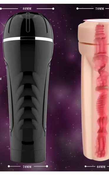 Copa masturbadora para pene · Vagina en lata