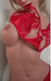 Torso Nerea, curvas peligrosas en encaje negro • SiliconGirls