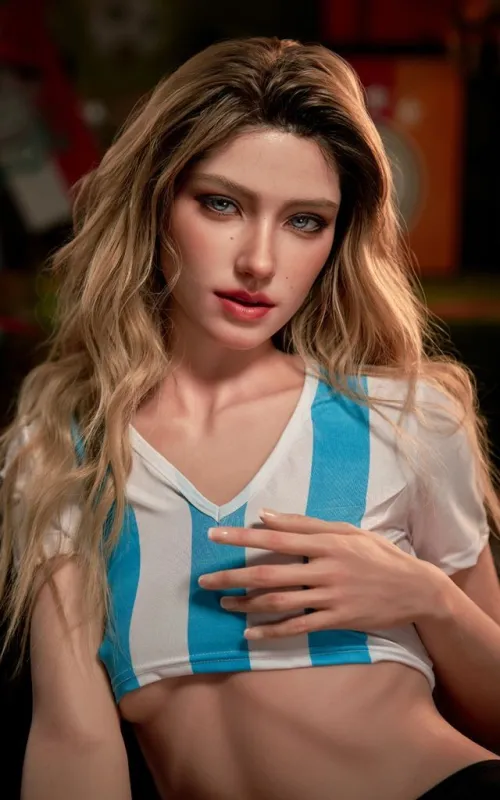 Britta hincha de futbol