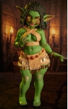 Kaela, tu goblin ardiente de las mazmorras • SiliconGirls