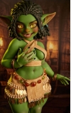 Kaela, tu goblin ardiente de las mazmorras • SiliconGirls