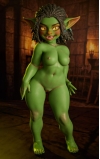 Kaela, tu goblin ardiente de las mazmorras • SiliconGirls
