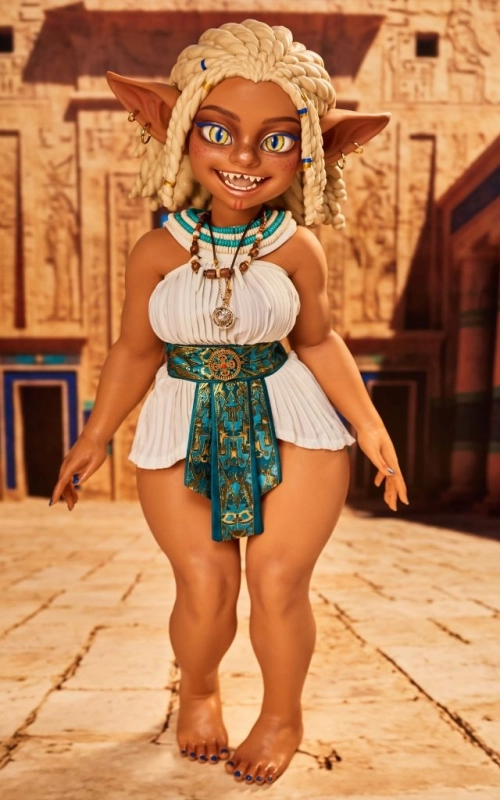 Kaenna, a tua goblin do templo amaldiçoado • SiliconGirls