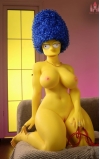 Marge Simpson, una fantasía amarilla • SiliconGirls