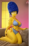Marge Simpson, una fantasía amarilla • SiliconGirls