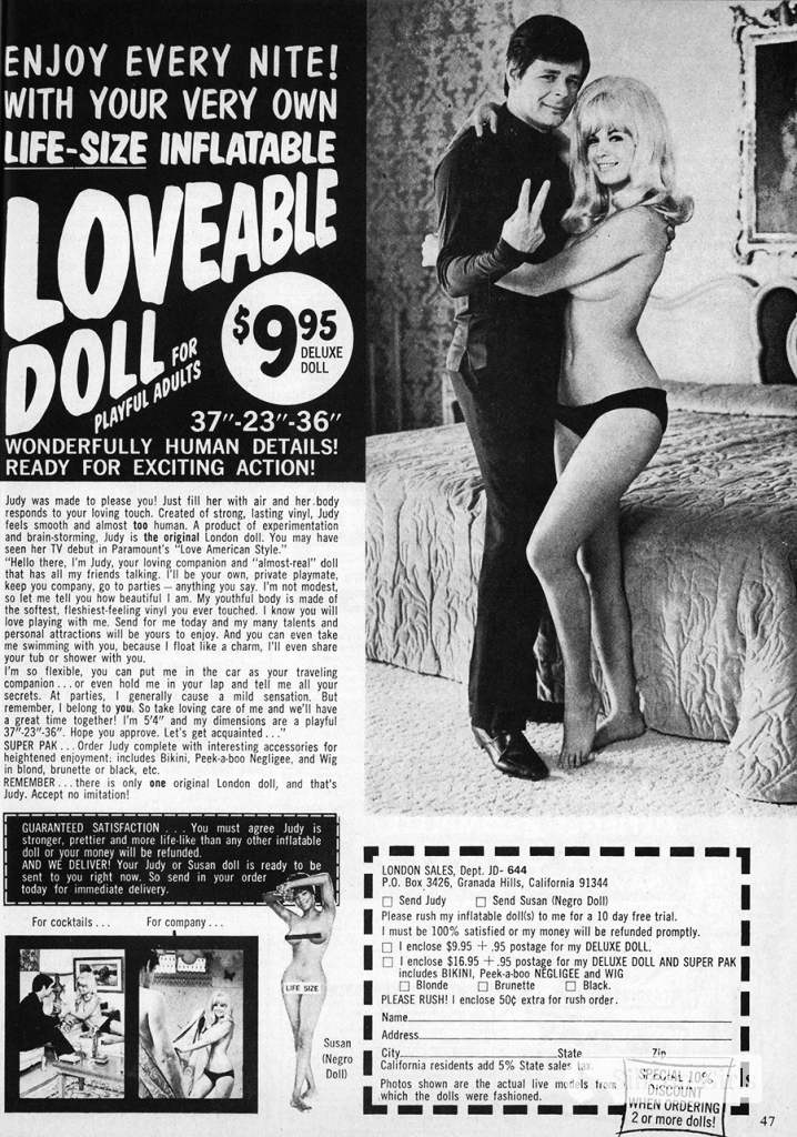 Descubre la Fascinante Historia de las Muñecas Sexuales: Desde la Antigüedad Hasta la Revolución de la IA 13 muñecas sexuales años 80