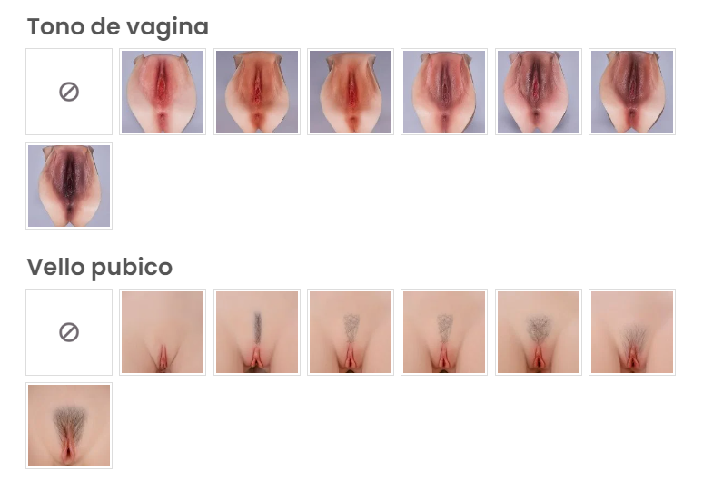 Muñecas sexuales personalizadas: guía definitiva para crear tu chica ideal con realismo premium 20 acabados íntimos