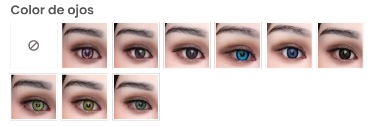 Muñecas sexuales personalizadas: guía definitiva para crear tu chica ideal con realismo premium 14 opciones de ojos