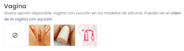 Muñecas sexuales personalizadas: guía definitiva para crear tu chica ideal con realismo premium 24 opciones de cavidad