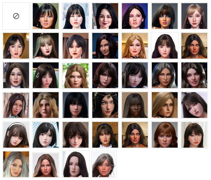 Muñecas sexuales personalizadas: guía definitiva para crear tu chica ideal con realismo premium 13 modelos de cabeza disponibles
